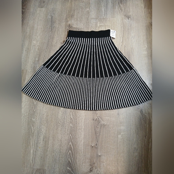 love scarlett Dresses & Skirts - Love Scarlett Black and White Striped Skirt. Size Medium.